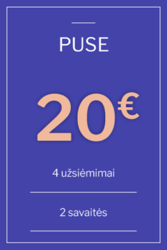 Mankštų SVEIKA NUGARA įrašai (pusė)