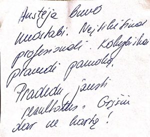 Atsiliepimas, nugaros skausmo gydymas