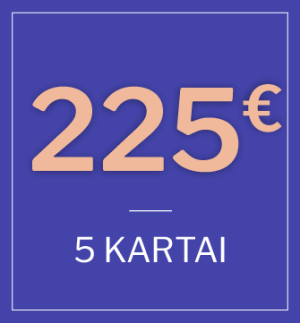Individuali terapija (5 kartai)