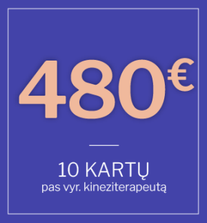 Vyr. kineziterapeuto individuali terapija (10 kartų)